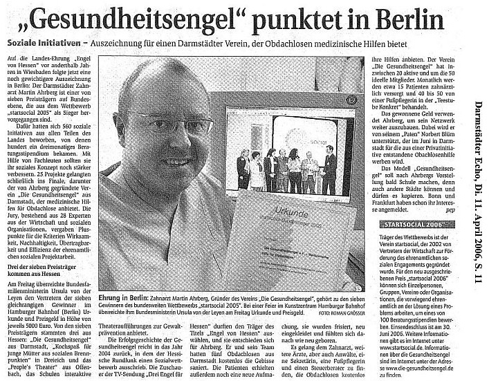 Darmstädter Echo vom 11.04.2006