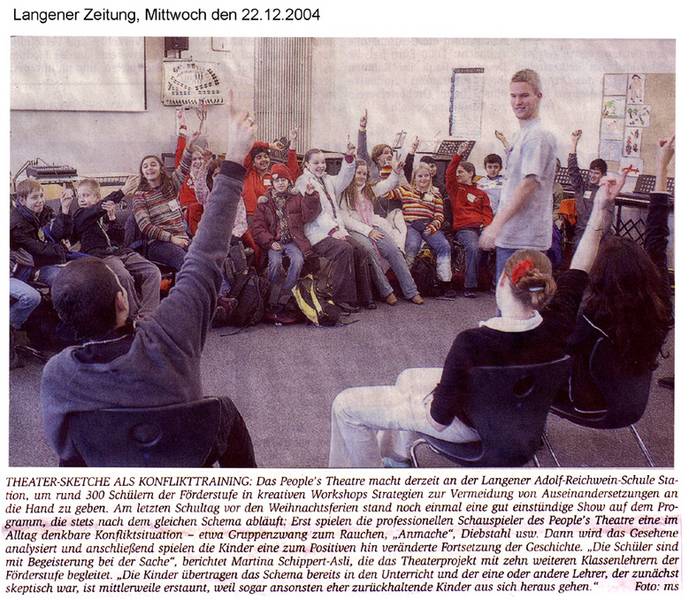 Langener Zeitung vom 22.12.2004