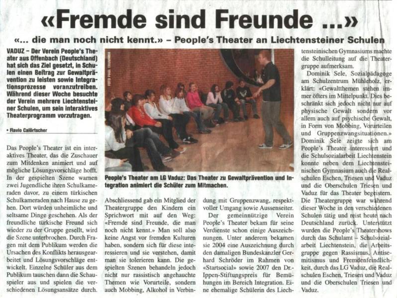 Liechtensteiner Volksblatt vom 09.02.2007