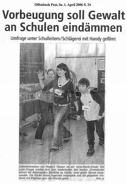 Offenbach Post vom 01.04.2006