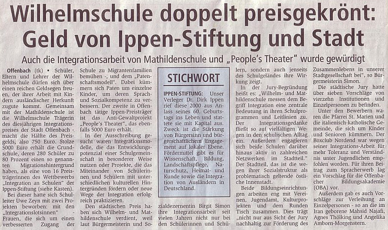 Offenbach Post vom 12.01.2006