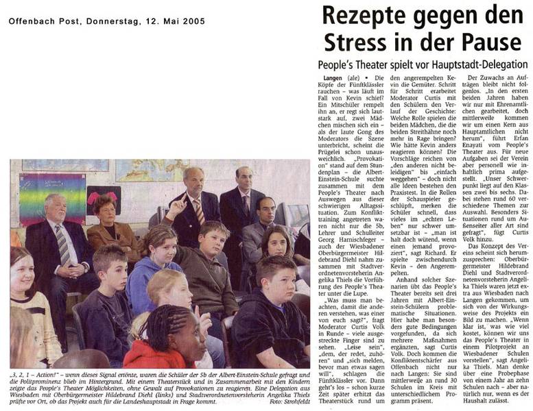 Offenbach Post vom 12.05.2005
