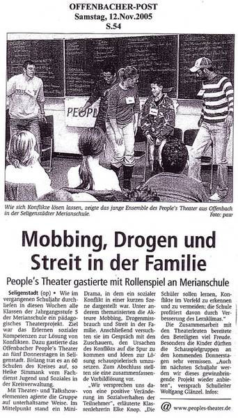 Offenbach Post vom 12.11.2005