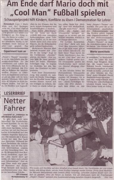 Offenbach Post vom 16.09.2002