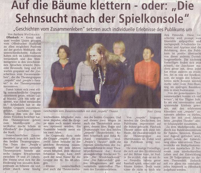 Offenbach Post vom 18.12.2006