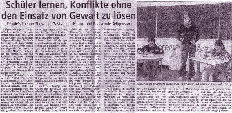 Offenbach Post vom 19.03.2005