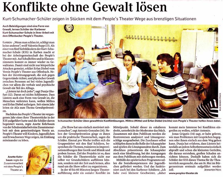 Frankfurter Rundschau vom 20.04.2007