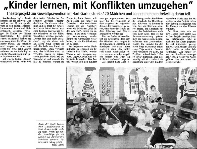 Offenbach Post vom 21.02.2003