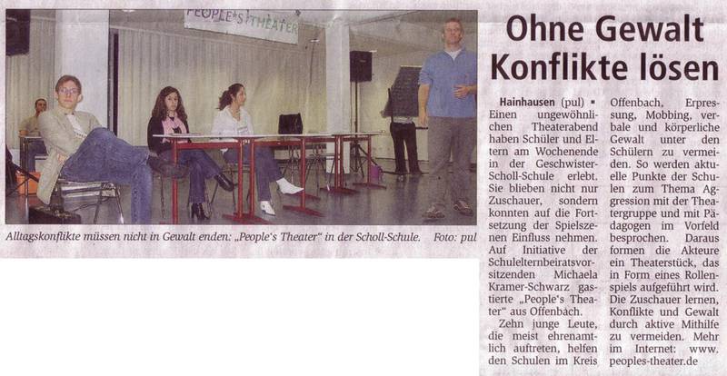 Offenbach Post vom 23.11.2004