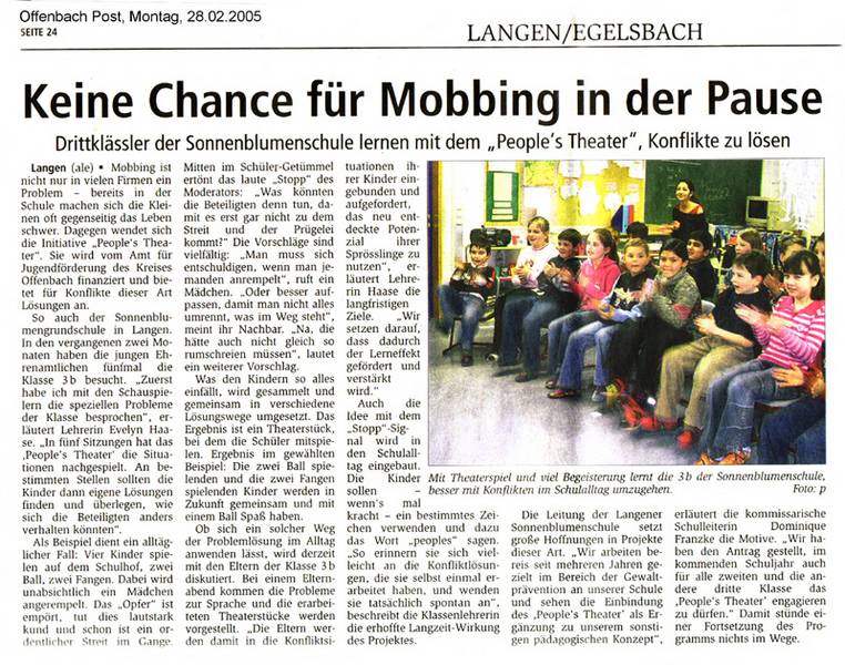 Offenbach Post vom 28.02.2005