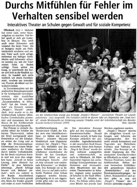 Offenbach Post vom 29.08.2002