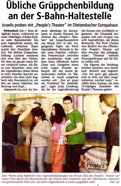 Offenbach Post vom 30.03.2007