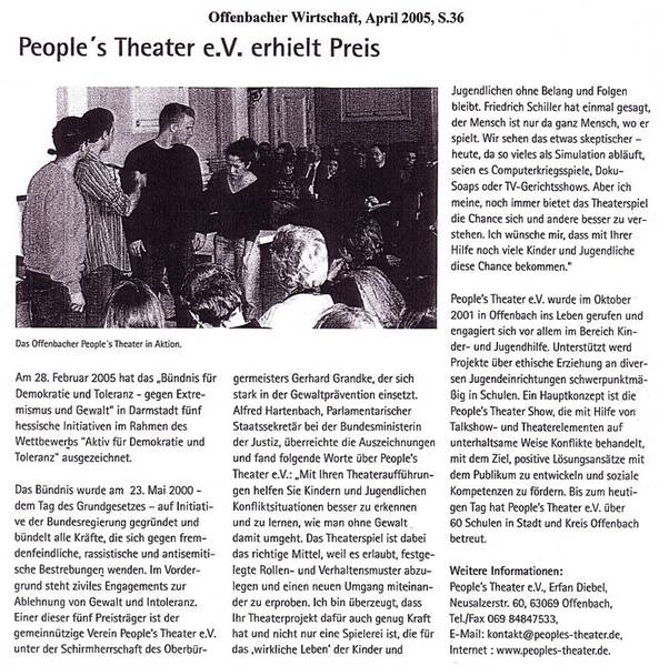 Offenbacher Wirtschaft April 2005