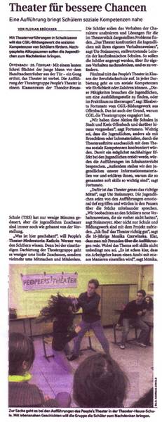 Frankfurter Rundschau vom 26.02.2005