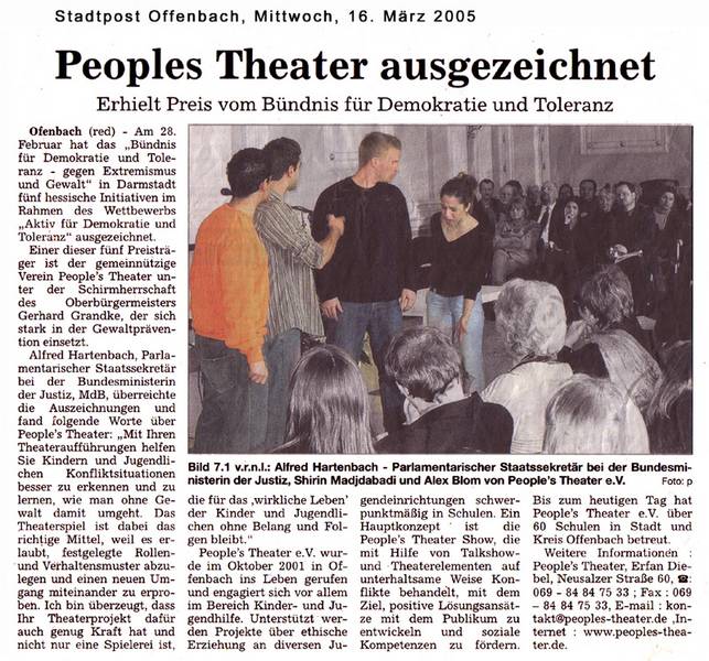 Stadtpost Offenbach vom 16.03.2005