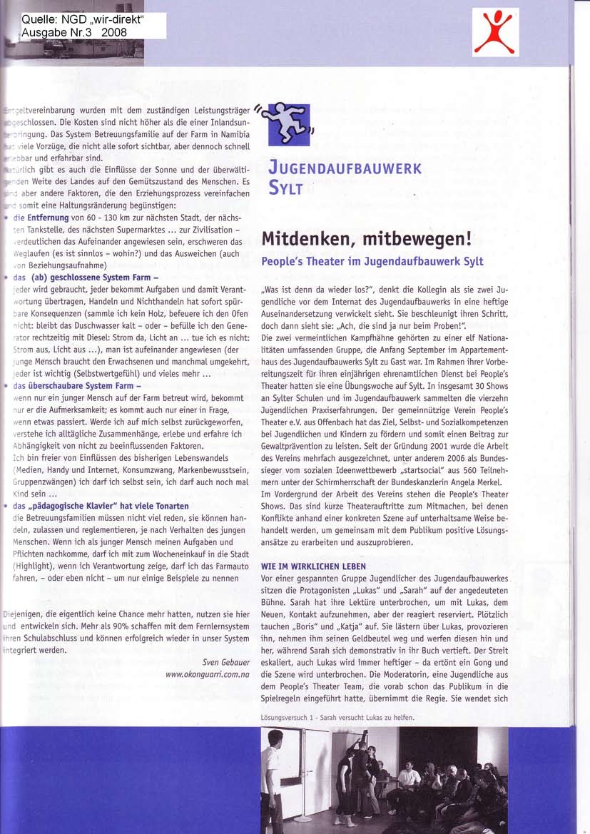 NGD „wir-direkt“ Ausgabe 3/2008